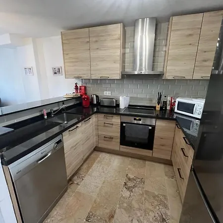 - Playa - Con Acceso Directo A La Piscina Ev14 וילה אסטפונה